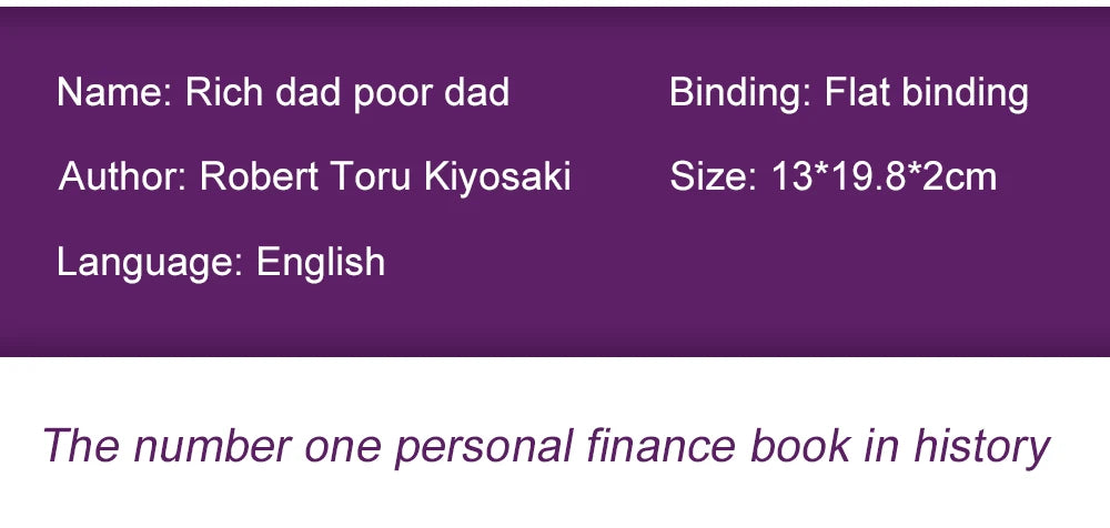 RICH DAD POOR DAD Robert Toru Kiyosaki